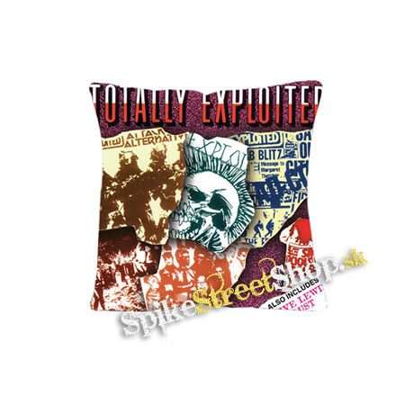 EXPLOITED - Totally Exploited - Live Lewd Lust - vankúš