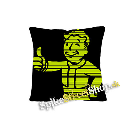 FALLOUT - Vault Boy Green Vintage - vankúš