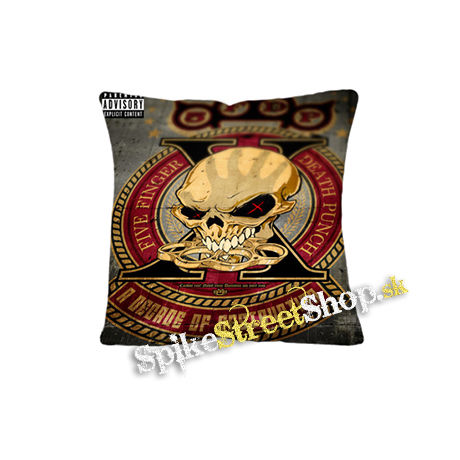 FIVE FINGER DEATH PUNCH - A Decade Of Destruction - vankúš