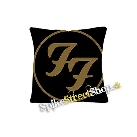 FOO FIGHTERS - Gold Logo - vankúš