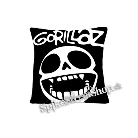 GORILLAZ - Noodle Skull Face - vankúš