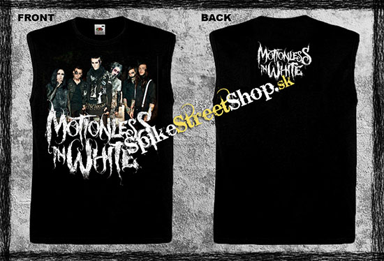 MOTIONLESS IN WHITE - Band - čierne pánske tričko bez rukávov