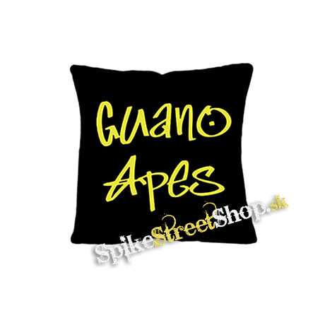 GUANO APES - Logo Yellow - vankúš