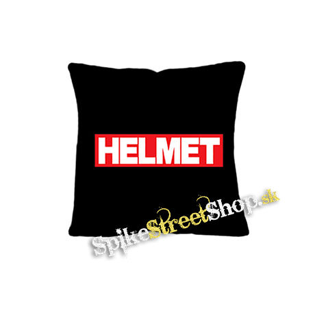 HELMET - Logo Red White - vankúš