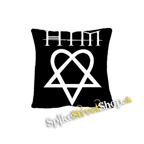 HIM - Heartagram & Logo - vankúš