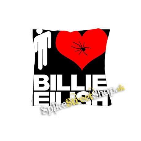 I LOVE BILLIE EILISH - vankúš