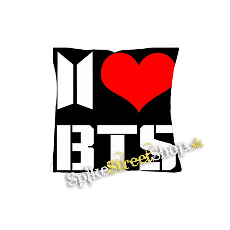 I LOVE BTS - vankúš