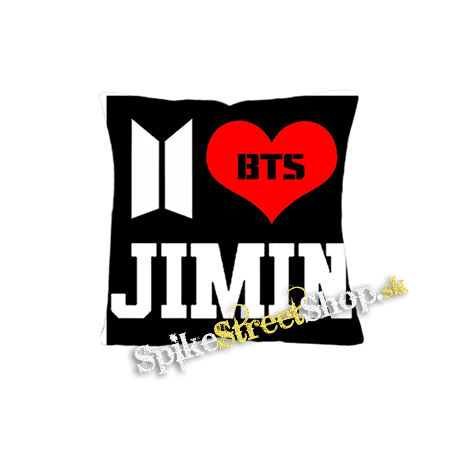 I LOVE JIMIN - Bangtan Boys - vankúš