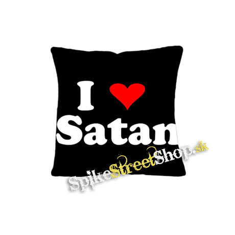 I LOVE SATAN - vankúš