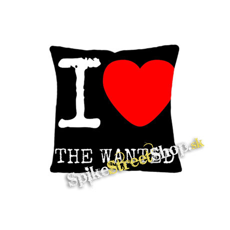 I LOVE THE WANTED - vankúš