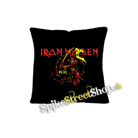 IRON MAIDEN - Red Yellow Senjutsu Samurai - vankúš