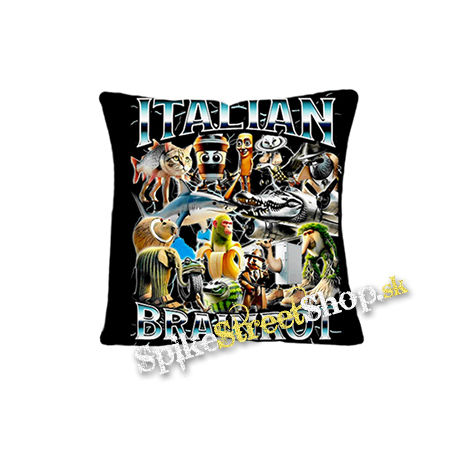 ITALIAN BRAINROT MEME - Family Poster Motive 1 - vankúš