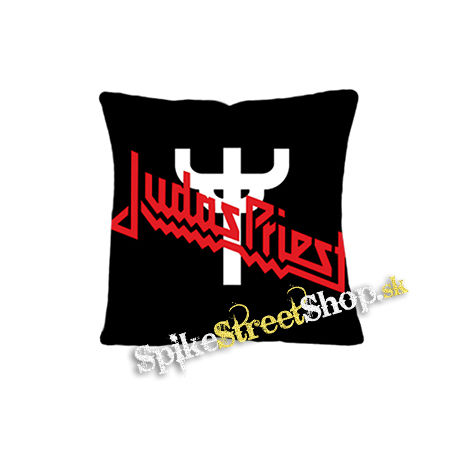 JUDAS PRIEST - Classic Logo Cross Symbol - vankúš