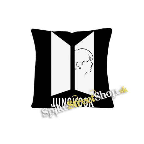 JUNGKOOK - BTS Logo & Portrait - vankúš