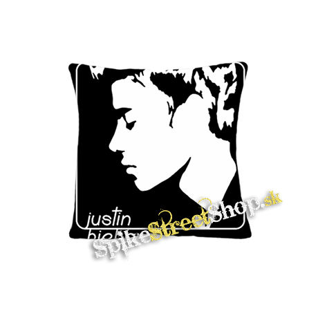 JUSTIN BIEBER - Logo & Portrait Motive 2 - vankúš