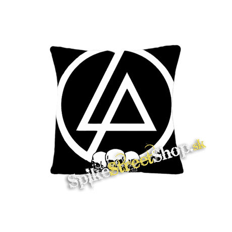 LINKIN PARK - Logo & Skulls 2 - vankúš