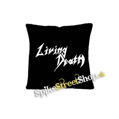 LIVING DEATH - Logo - vankúš