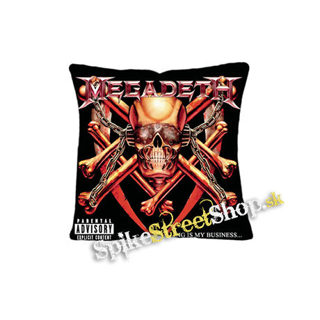 MEGADETH - Killing Is My Business...And Business Is Good - vankúš