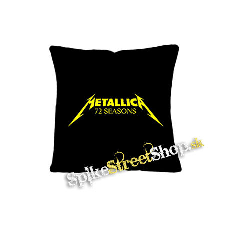 METALLICA - 72 Seasons Logo Yellow - vankúš