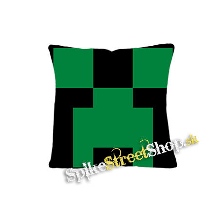 MINECRAFT - Green Creeper - vankúš