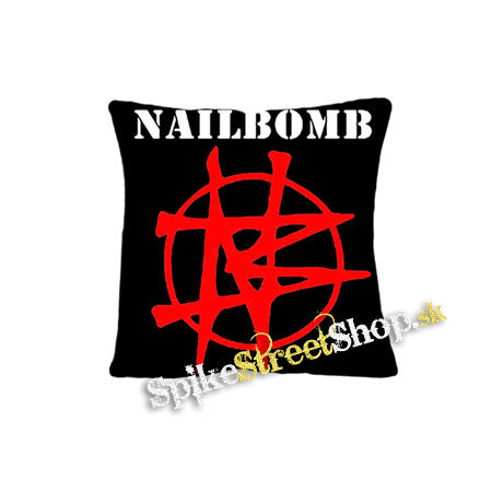 NAILBOMB - Logo Crest - vankúš