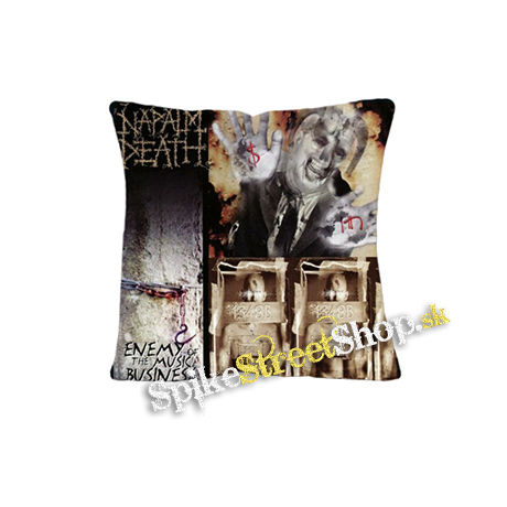 NAPALM DEATH - Enemy of the Music Business - vankúš