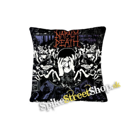 NAPALM DEATH - From Enslavement To Obliteration - vankúš