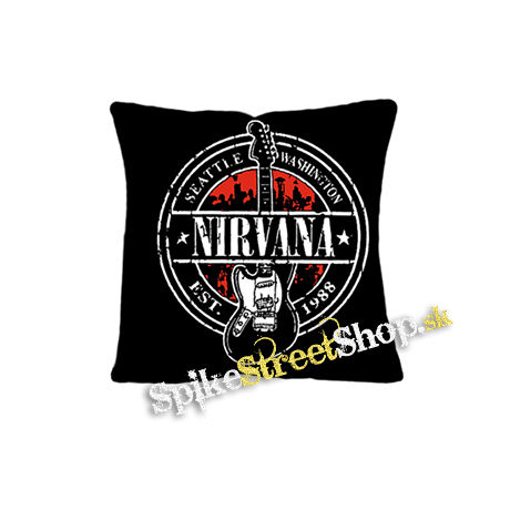 NIRVANA - Since 1988 na ČIERNE - vankúš