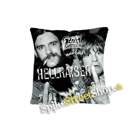 OZZY OSBOURNE - MOTORHEAD - Hellraiser - vankúš
