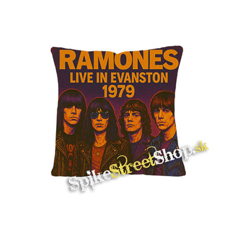RAMONES - Live in Evanston 1979 - vankúš
