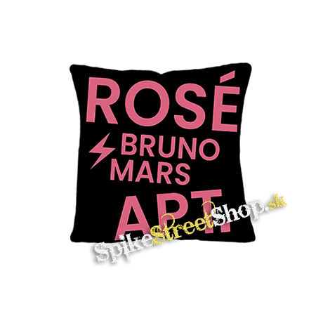 ROSÉ & BRUNO MARS - APT - Pink - vankúš