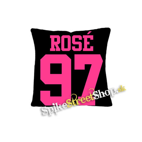 ROSÉ 97 - Pink Logo - vankúš