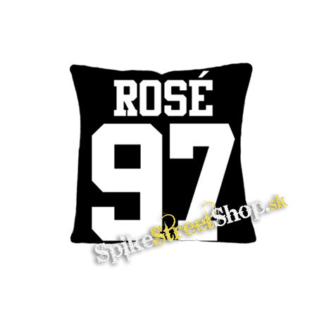 ROSÉ 97 - White Logo - vankúš