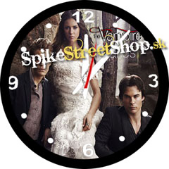 UPÍRSKE DENNÍKY - THE VAMPIRE DIARIES - Motív 3 - nástenné hodiny