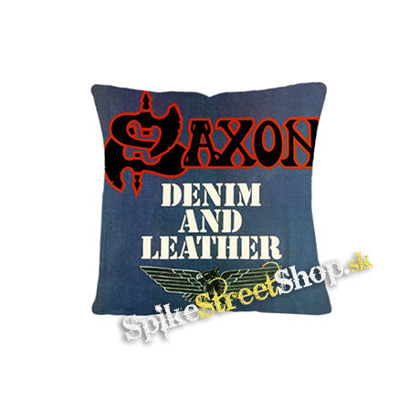 SAXON - Denim And Leather - vankúš