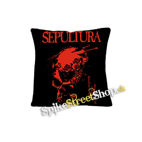 SEPULTURA - Beneath The Remains Red Motive - vankúš