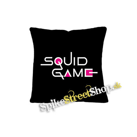 SQUID GAME - Logo Colour Pink - vankúš