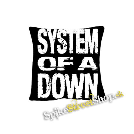 SYSTEM OF A DOWN - Logo - vankúš