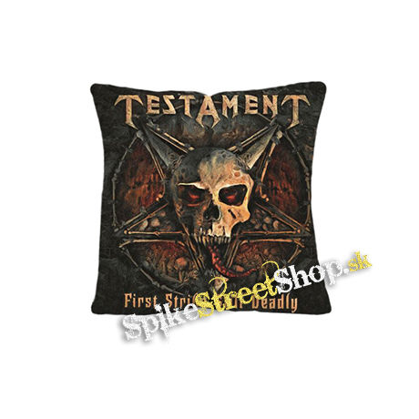 TESTAMENT - First Strike Still Deadly - vankúš