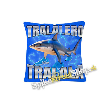 TRALALERO TRALALA - Blue Poster - vankúš