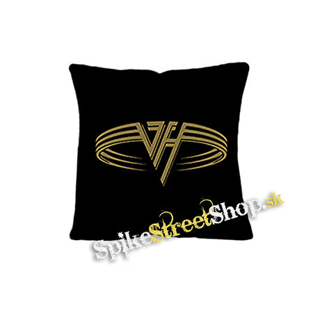VAN HALEN - Logo Gold Circle - vankúš