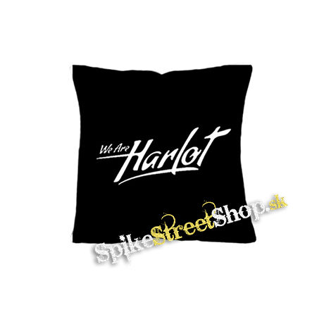 WE ARE HARLOT - Logo - vankúš