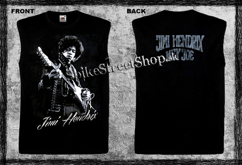 JIMI HENDRIX - Hey Joe - čierne pánske tričko bez rukávov