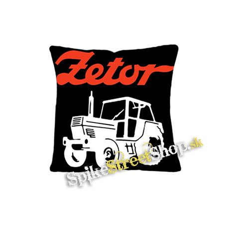 ZETOR - Červené logo a traktor - vankúš