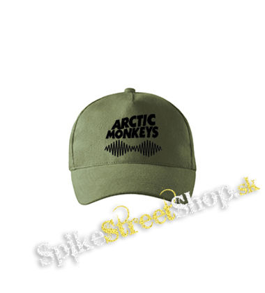 ARCTIC MONKEYS - Logo - olivová šiltovka army classic