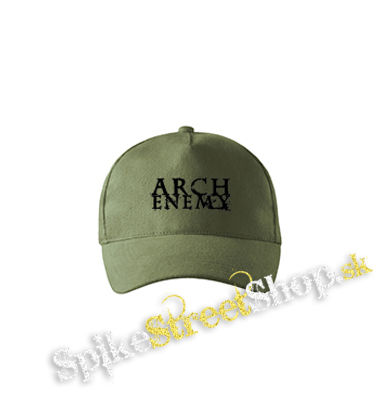 ARCH ENEMY - Logo - olivová šiltovka army classic