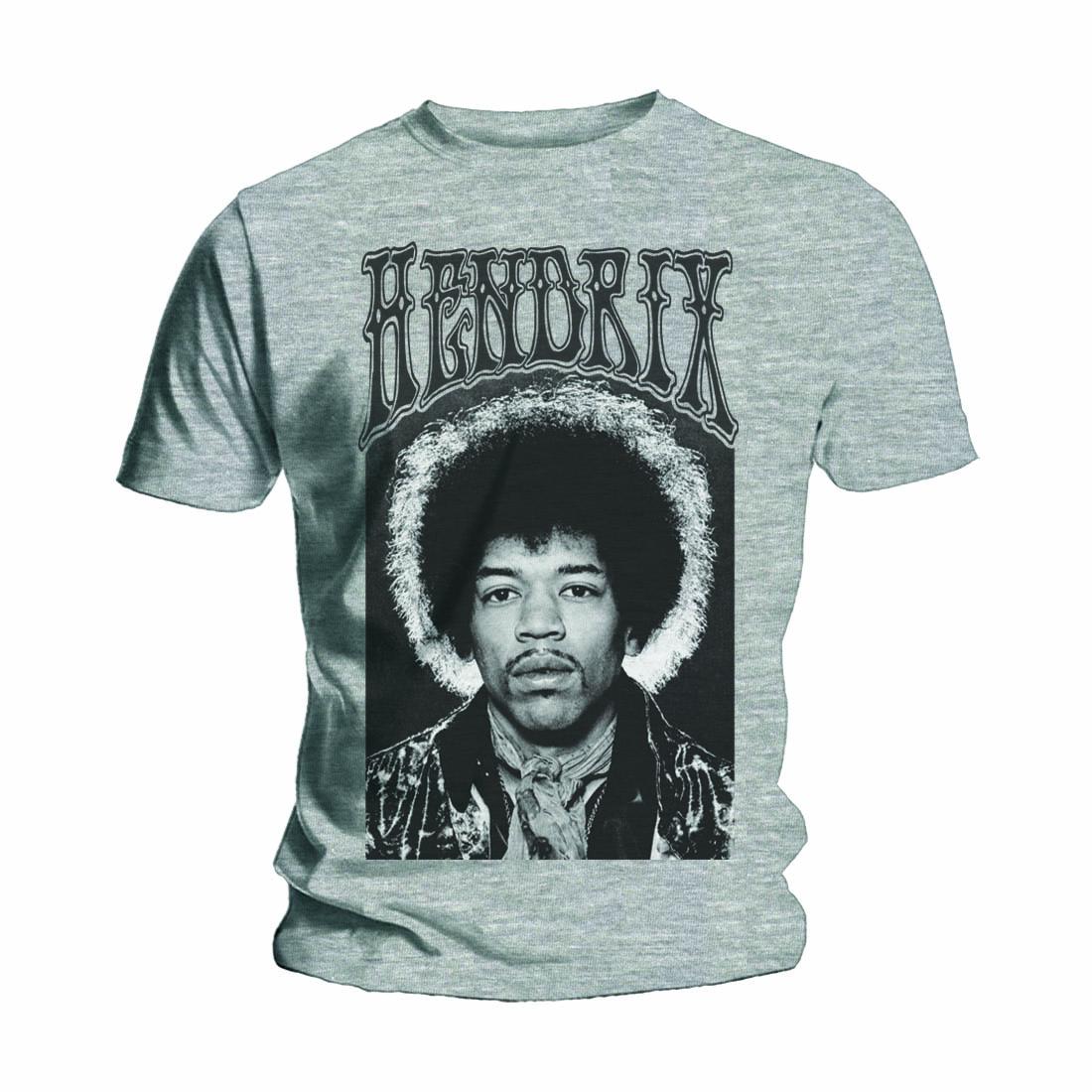 JIMI HENDRIX - Halo - sivé pánske tričko