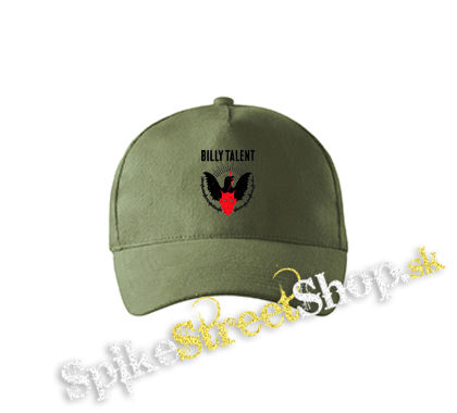 BILLY TALENT - Devil Dove - olivová šiltovka army classic