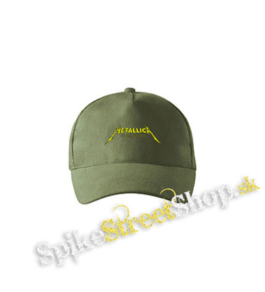 METALLICA - 72 Seasons Logo Yellow - olivová šiltovka army classic