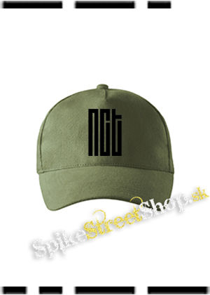 NCT - Logo - olivová šiltovka army classic